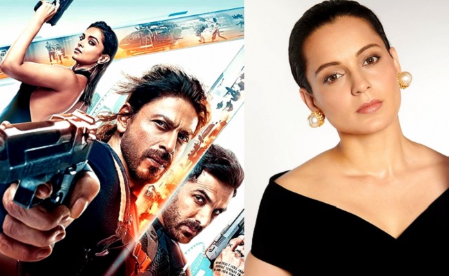 Kangana on 'Pathaan' success: 'India has only loved the Khans'