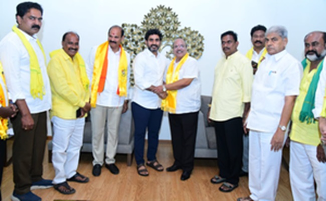 YSRCP rebel MLA joins TDP, another to join soon