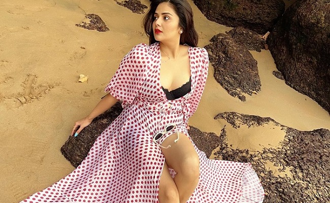 Sreemukhi Develops an Addiction to This Habit!