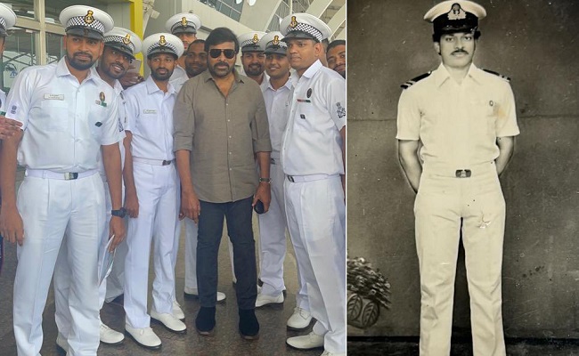 Chiranjeevi Goes Nostalgic With NCC Pic