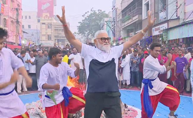 Ambati adds colour to Sankranti with his dance