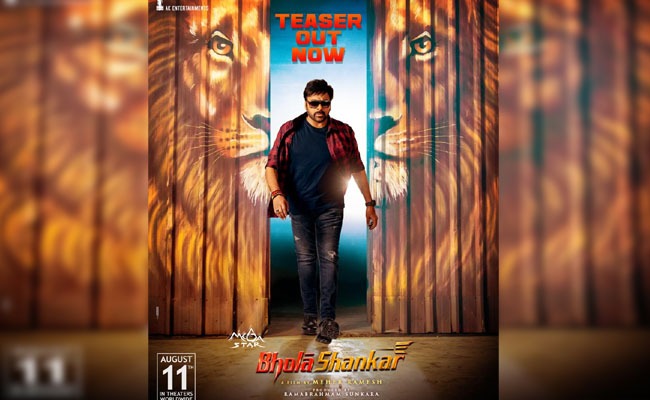 Bholaa Shankar Teaser: Mega Euphoria