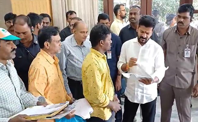 Revanth hears public grievances at Praja Durbar