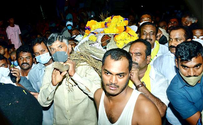 Desperate Chandrababu's 'Dead Body Politics'