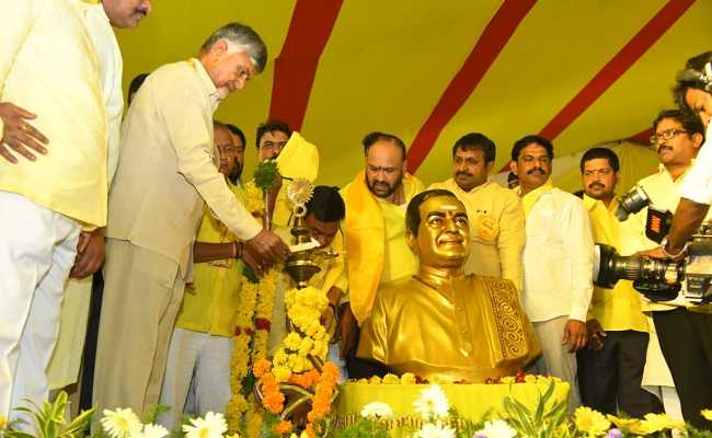Why no thanksgiving by Naidu on NTR district?