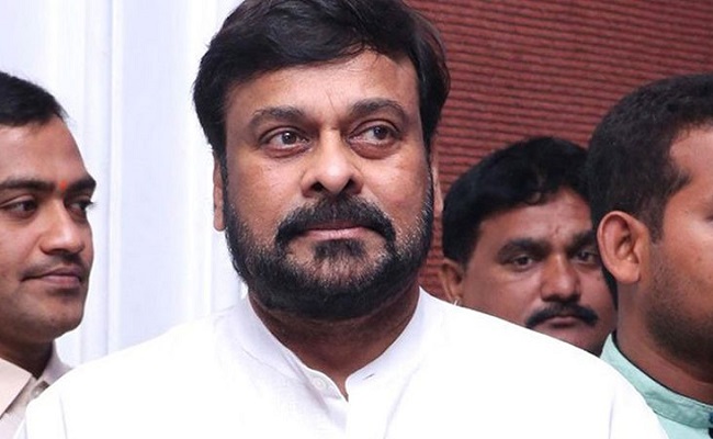 Chiru's Shootings and Political Meetings!