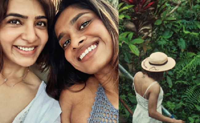 Samantha goes for morning walk in Bali amid break from work