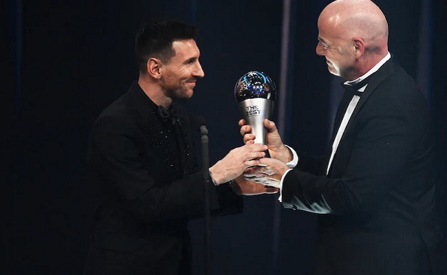 Lionel Messi Wins Best FIFA Men's Player Award