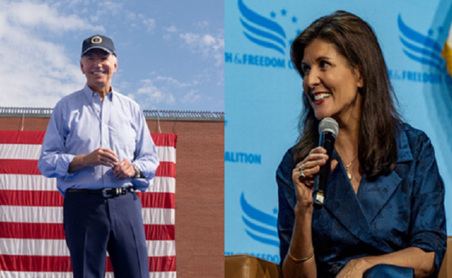 Biden trails Haley, leads Vivek in 2024 race: Poll