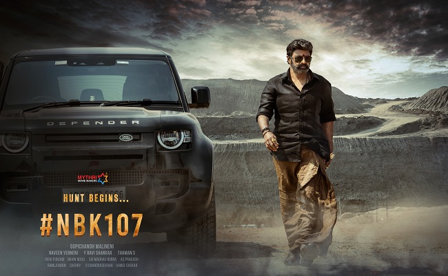 NBK107 1st Look: Bala Krishna Walks Like A Lion