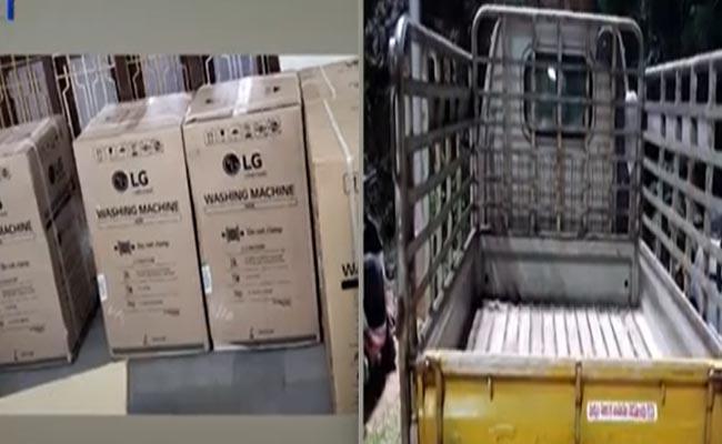 Rs 1.30 cr cash hidden in washing machines seized in Vizag