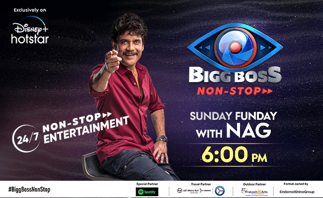 Sunday Funday with Nag on Bigg Boss Non-stop