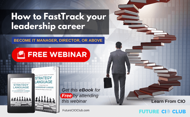 FREE Webinar - Become IT Director or Above!!