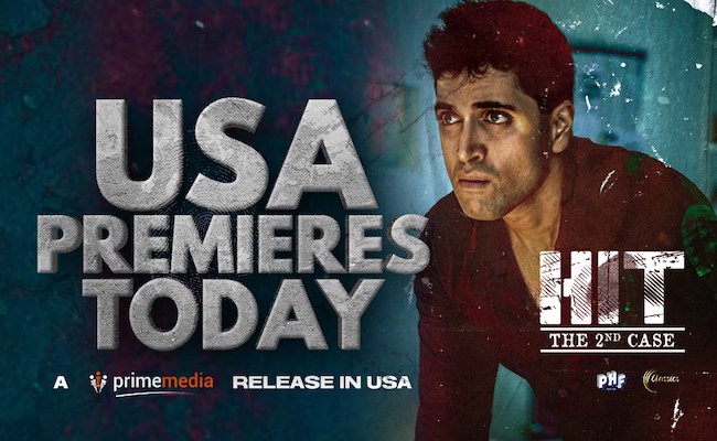Adivi Sesh's Hit 2 USA Premieres Today