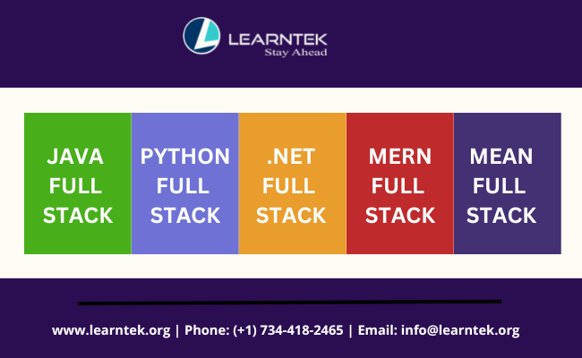 Full Stack Trainings Java-Python-.Net-MERN-MEAN