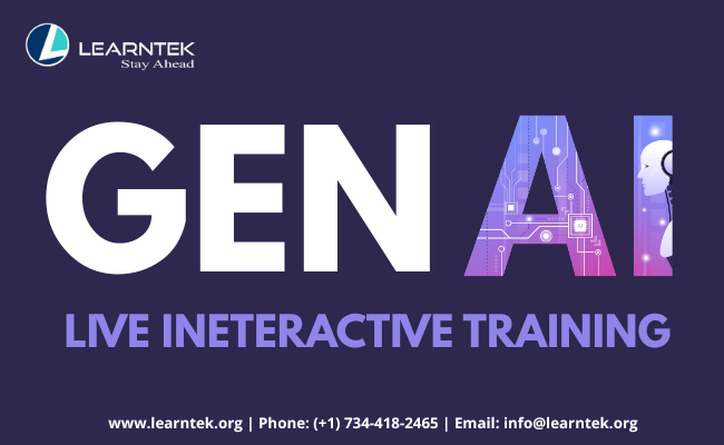 GENERATIVE AI Course Starting from SAT, JUN 28
