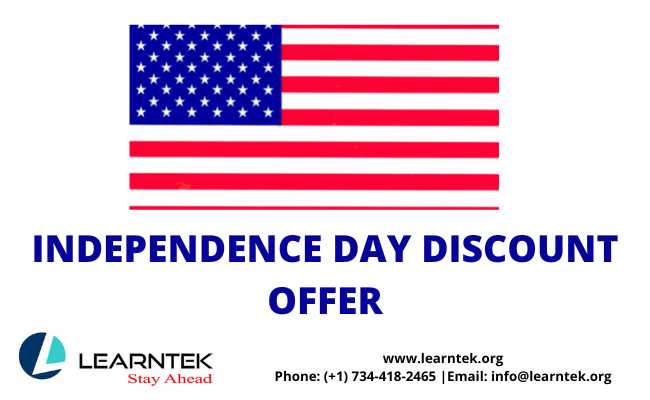 Independence Day Special Discount Offer