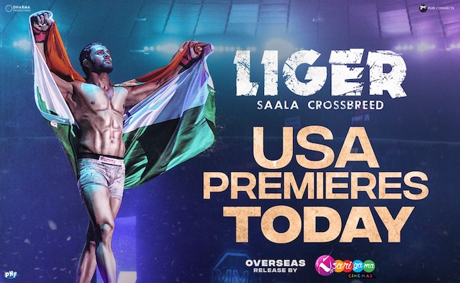 'Liger' Grand USA Premieres TODAY