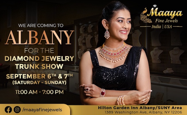 Exclusive Maaya Diamond Show in New York