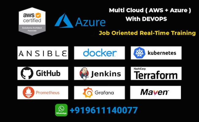 Learn Multi Cloud ( AWS + Azure ) With DEVOPS