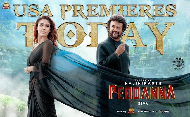 Rajnikanth's Peddanna Premieres Across USA Today