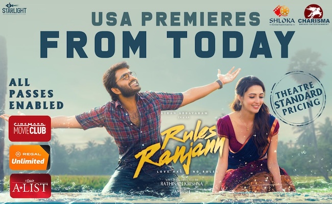 Rules Ranjann Grand Premieres Today in the USA