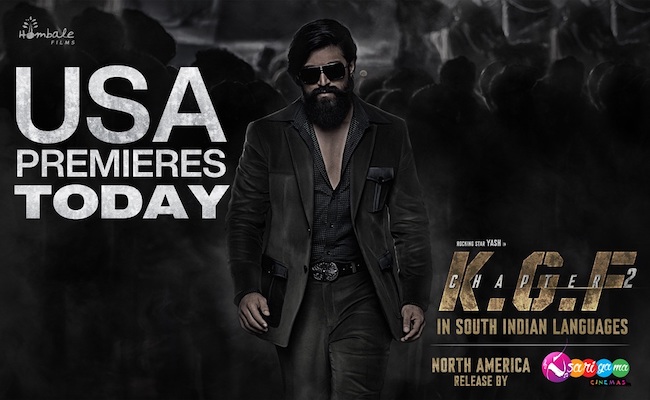 Monster KGF 2 US Premieres Today!
