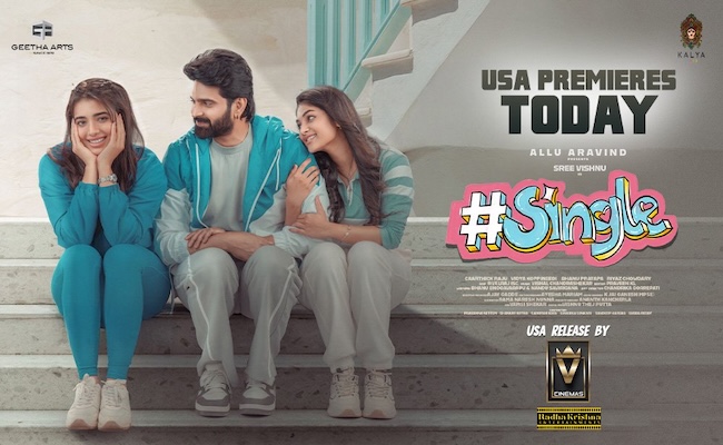 Sree Vishnu's Single USA Premieres Today