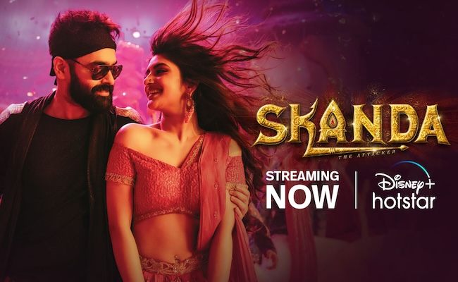 'SKANDA' Mass Mania on Disney+ Hotstar