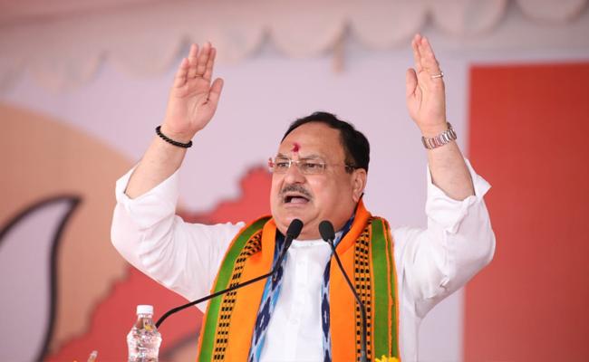 We shall show saffron power to KCR, says Nadda