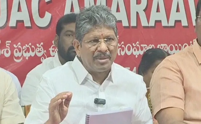 Unrest brewing in employees against Naidu govt