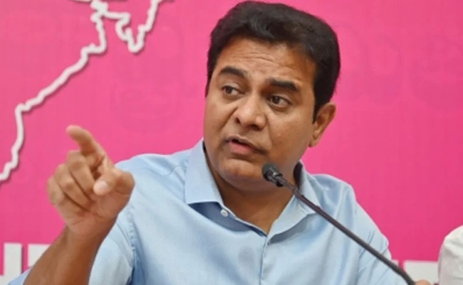 KTR Urges Congress Govt to Bring Tesla to Telangana