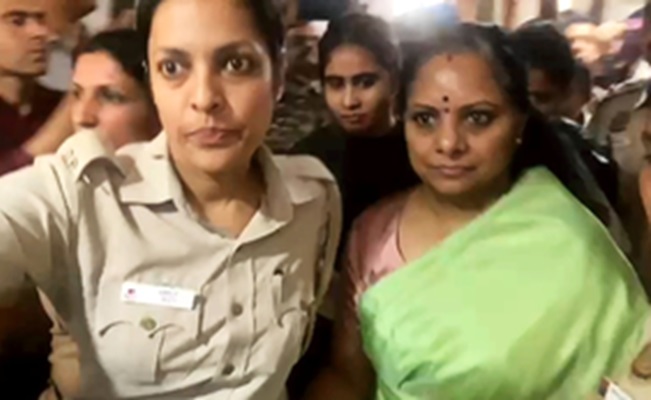 Kavitha Sent to 3-day CBI Custody in Excise Policy Case