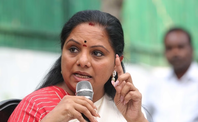 ED Conducts Searches At BRS MLC Kavitha's House