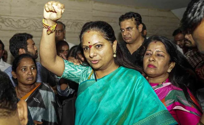 Kavitha Arrested By CBI, To Be Produced In Court