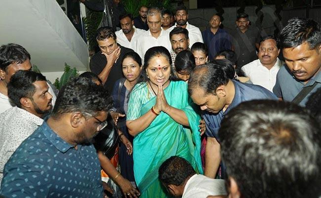 ED Likely to Arrest K Kavitha's Family Members