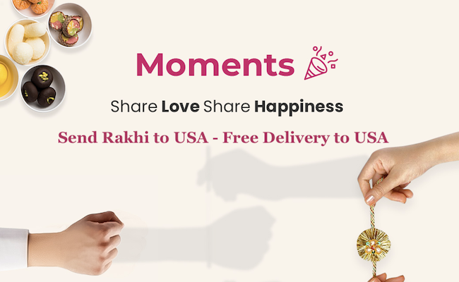 Send Rakhi Gifts to US from India - Free Delivery