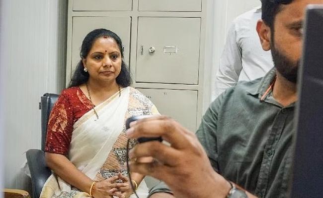 Kavitha let off after 9-hours of grilling by ED