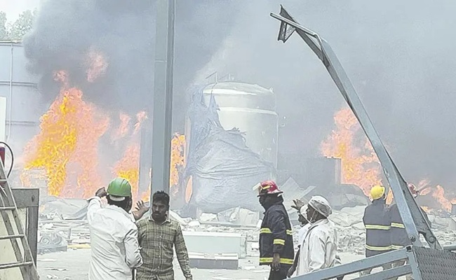 Death toll in T'gana pharma unit blast mounts to 36