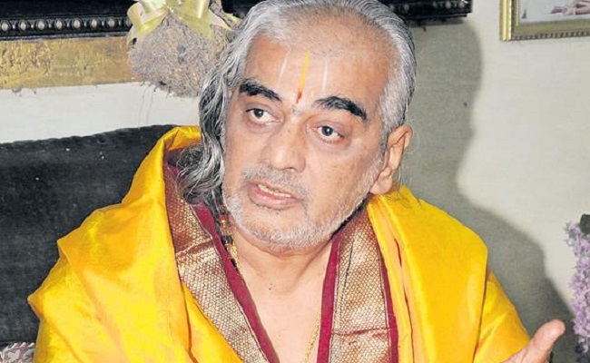 Tirumala head priest sacked for controversial tweet