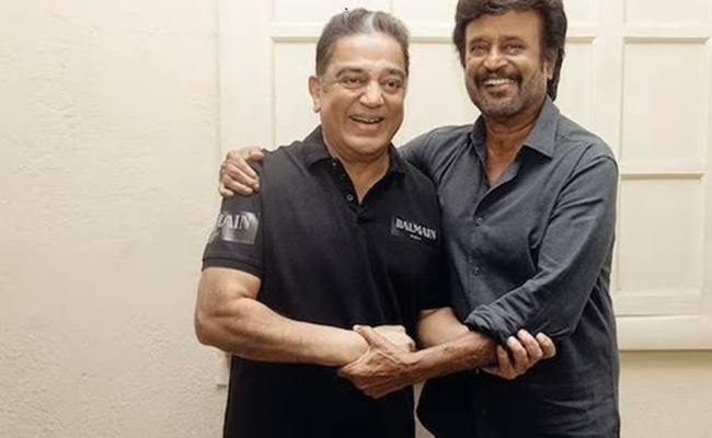 Rajini-Kamal Film to Be Backed by Their Daughters!