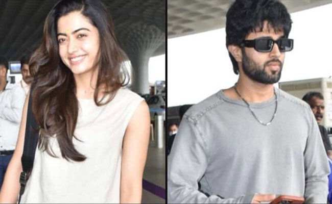 Rashmika jets off to Maldives with Vijay D