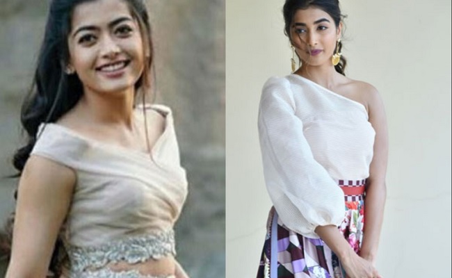 Pooja Hegde Faces Stiff Competition from Rashmika
