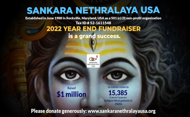 Sankara Nethralaya USA fund-raiser a grand success