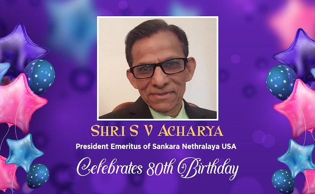 SNUSA founder SV Acharya turned 80