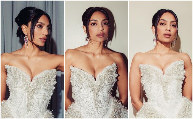 Sobhita Dhulipala Stuns in White Corset-Top