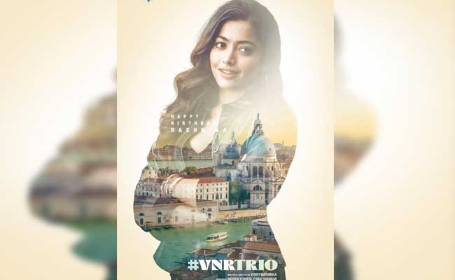 Pic Talk: Rashmika's Ultra Modish Look In VNRTrio