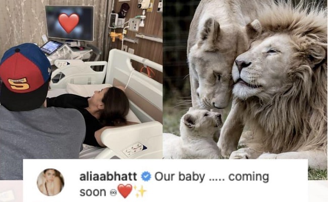 Actress Alia Bhatt announces pregnancy, shares pic