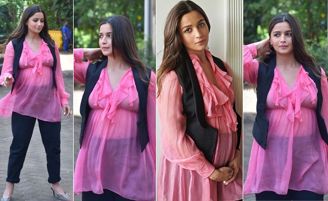 Pics: Popular Lady In Pink And Black