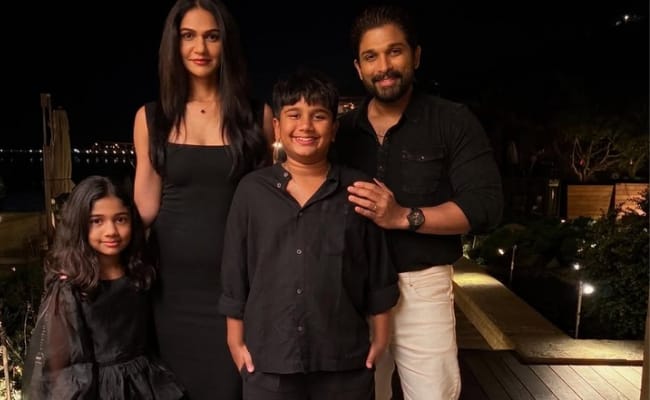 Allu Arjun Shares the Perfect Family Moment